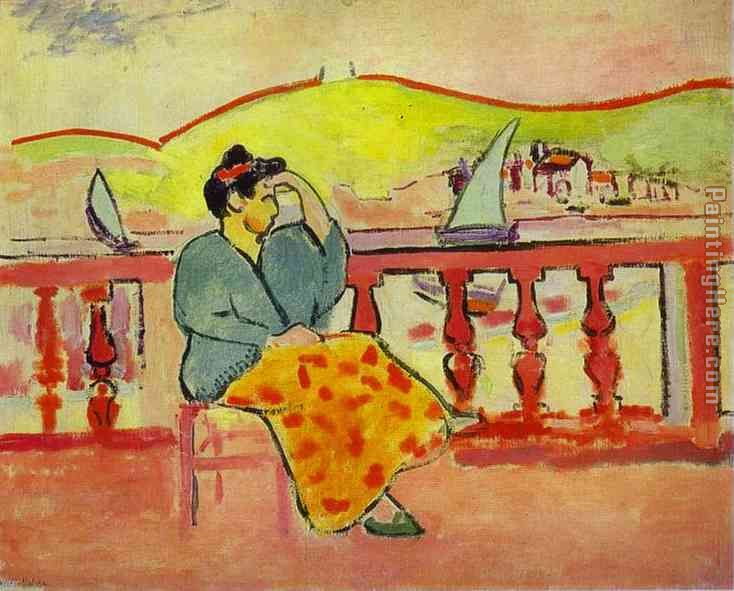 Henri Matisse Lady on the Terrace